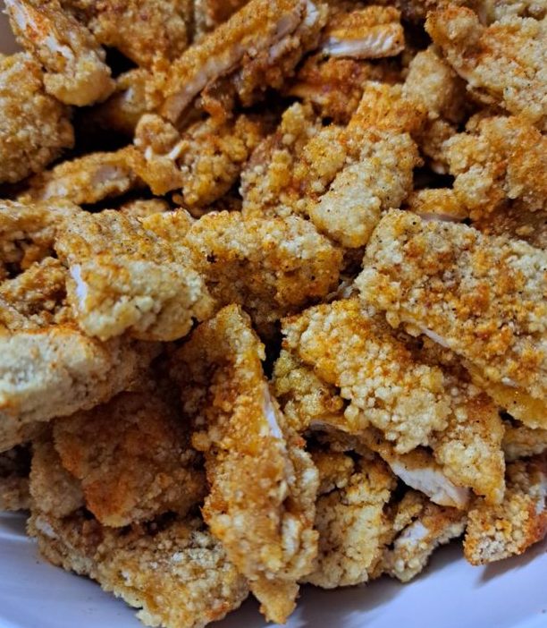 ayam gunting masakan panas