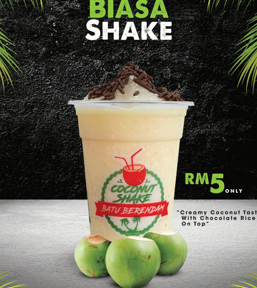 coconut shake batu berendam