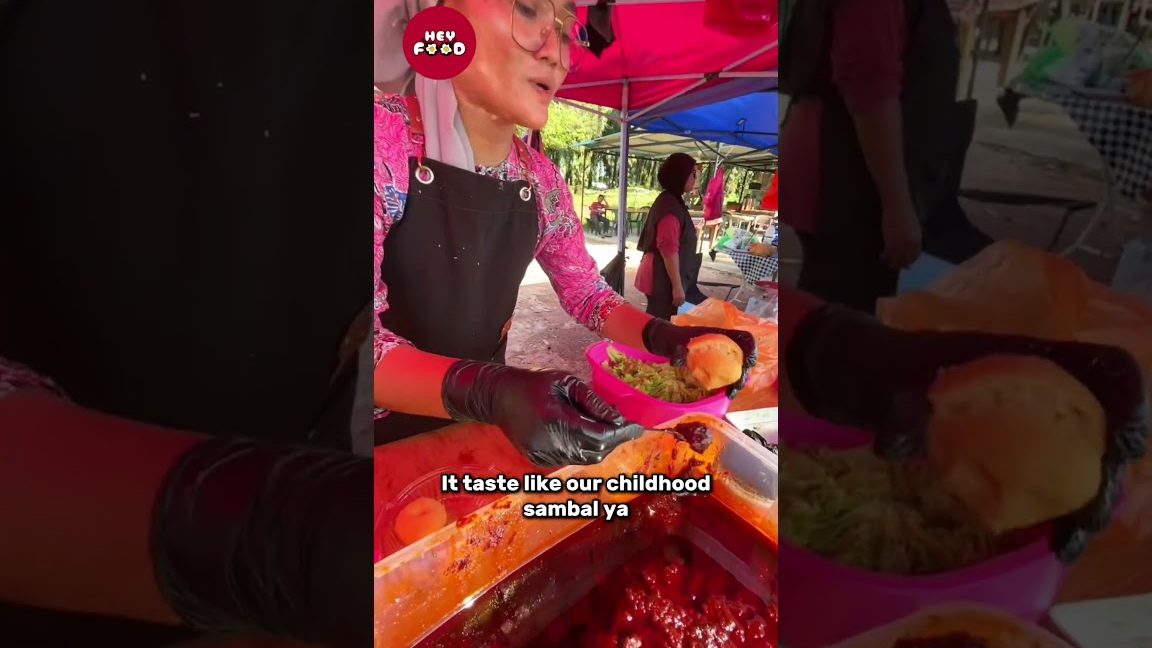 gerai dak cha pau sambal legend