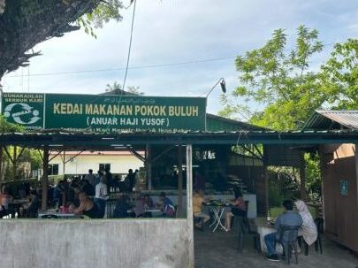 kedai makan pokok buluh