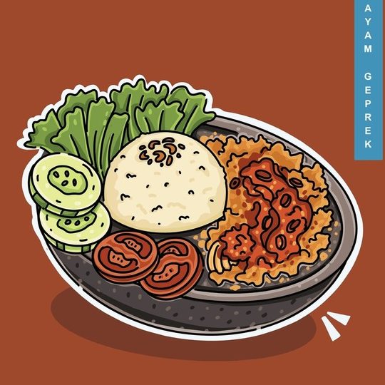 masakan panas dak ai