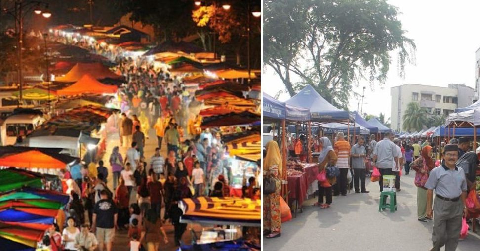 pasar malam sungai ara