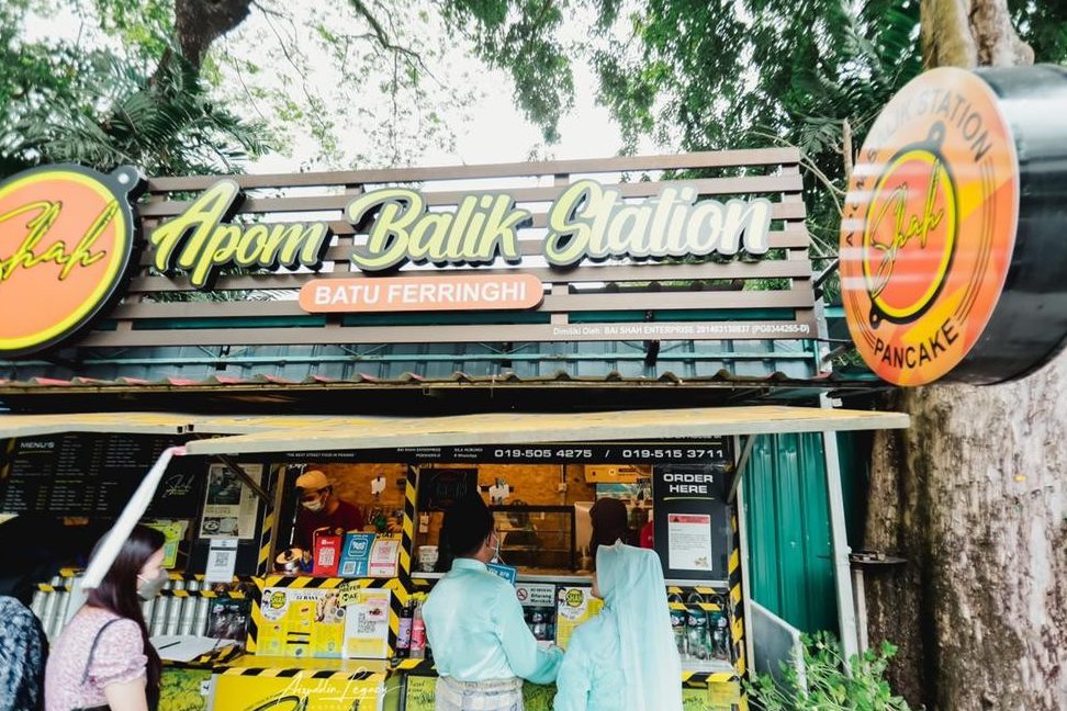 shah apom balik station cawangan batu ferringhi