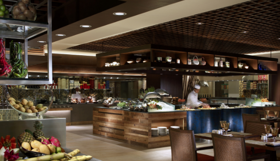 spice market cafe at shangri las rasa sayang resort and spa penang